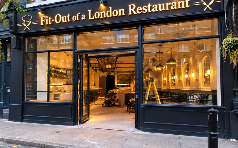 London restaurant fit-out